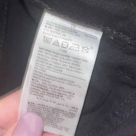 Old Navy High Rise Secret Slim Pockets size 10 - Picture 3 of 3